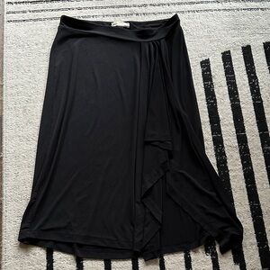 MICHAEL Michael Kors Black Midi Skirt
